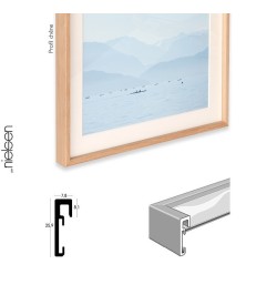 Cadres nielsen verre anti reflet